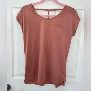 Black Diamond T-Shirt with Open Back Size S